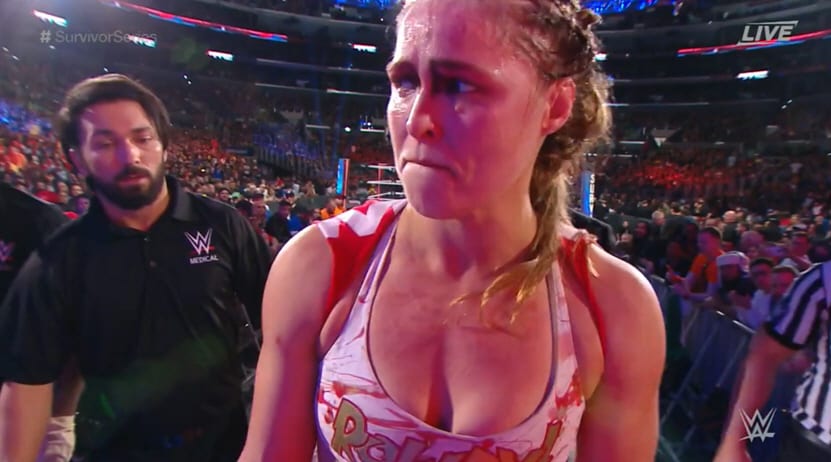 Ronda Rousey Appeared Furious With WWE Survivor Series Crowd Following Her Match