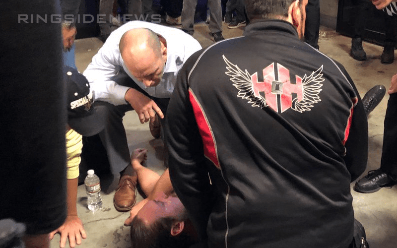 Photo Of Big Cass During Seizure Crisis At House Of Hardcore Indie Show
