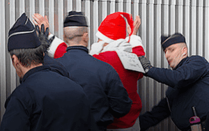 WWE Security Threatens To Kick Santa Claus Out Of SmackDown Live Tapings