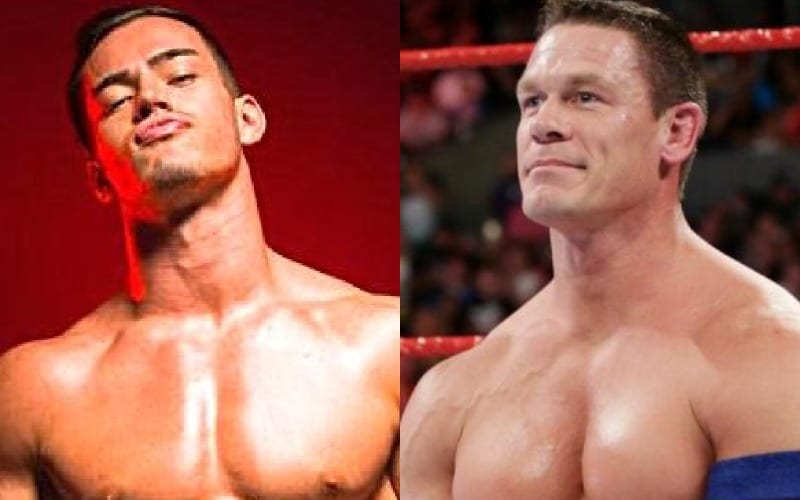 EVOLVE Champion Austin Theory Takes Another Shot At John Cena