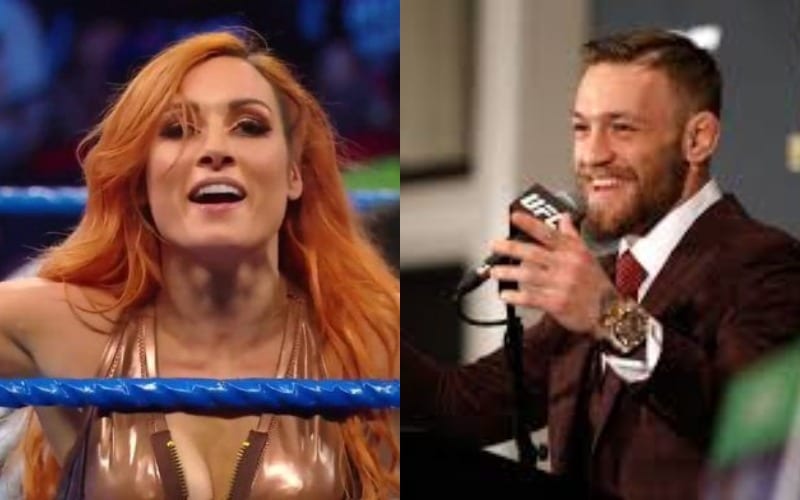 Becky Lynch Gets Special Christmas Gift From Conor McGregor