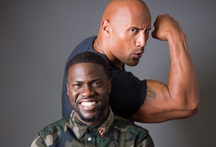 The Rock Jumps In Kevin Hart’s Live Chat To Troll Him