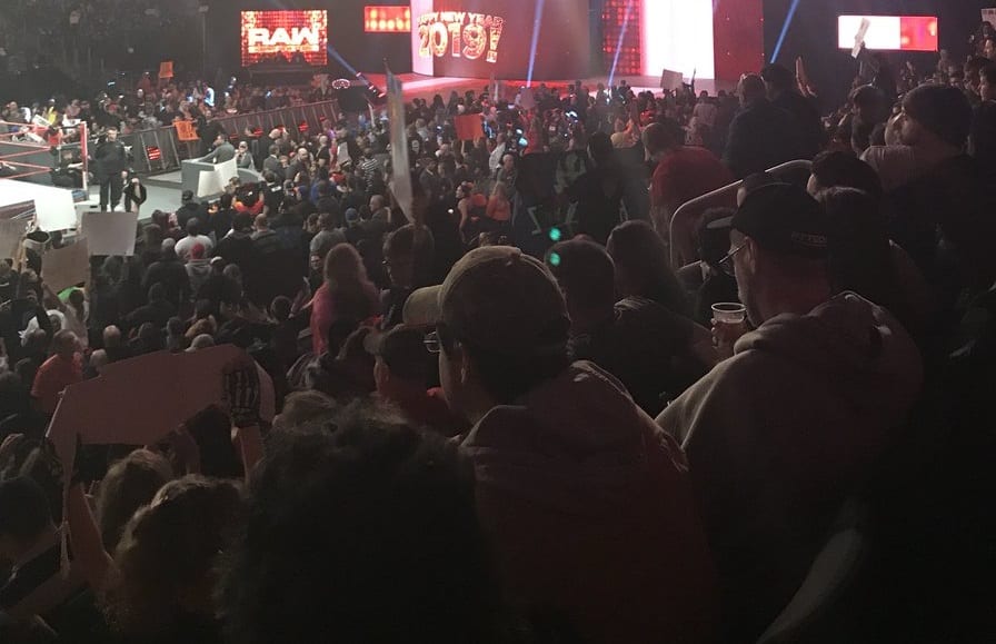 First Look At WWE RAW New Year’s Eve Set