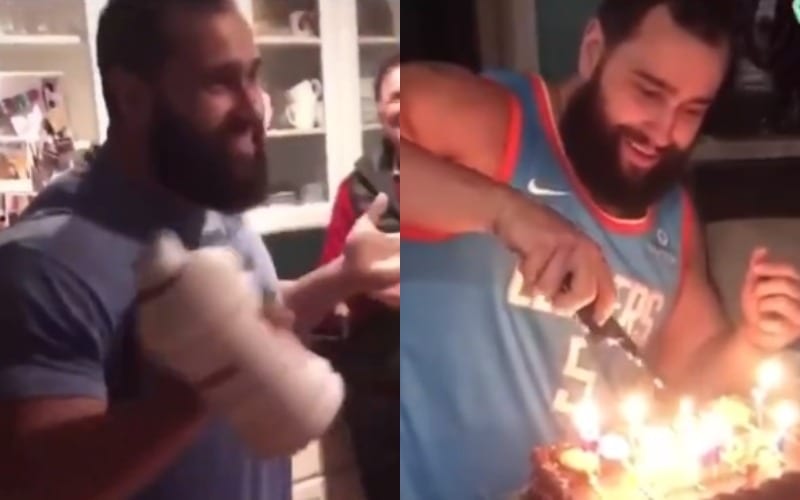 Lana Throws Big Surprise Christmas Birthday Party For Rusev