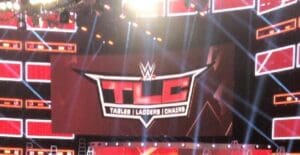 First Look At WWE TLC Stage
