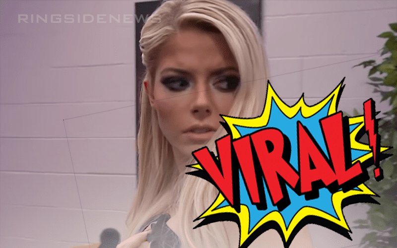 Alexa Bliss’ Scandalous Segment On WWE RAW Goes Viral