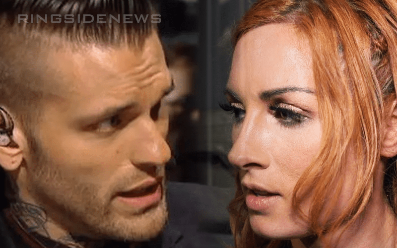 Becky Lynch Shuts Corey Graves Down When He Tries To Get Creepy With Her