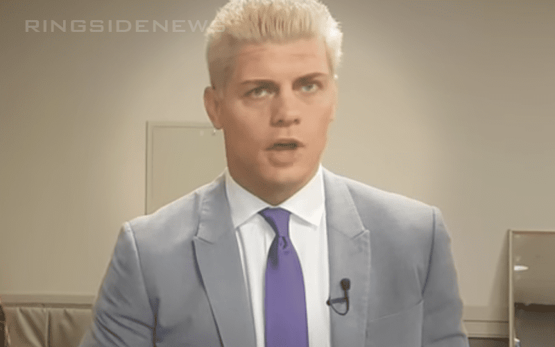 Cody Rhodes Reveals Just How Injured His Knee Is