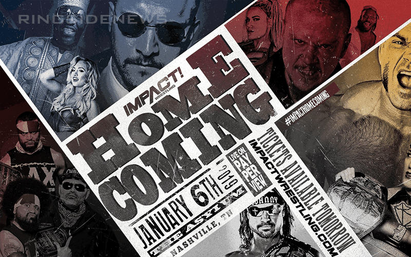 Impact Wrestling Homecoming Pay-Per-View Results