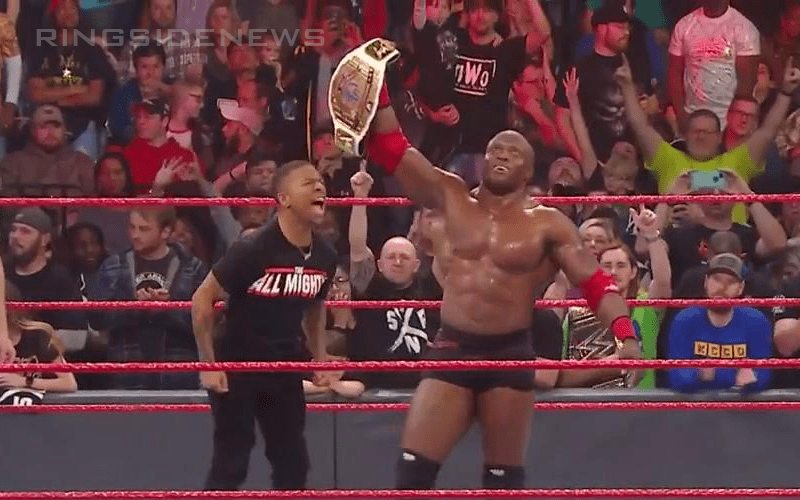 Bobby Lashley Becomes WWE Intercontinental Champion On Monday Night Raw