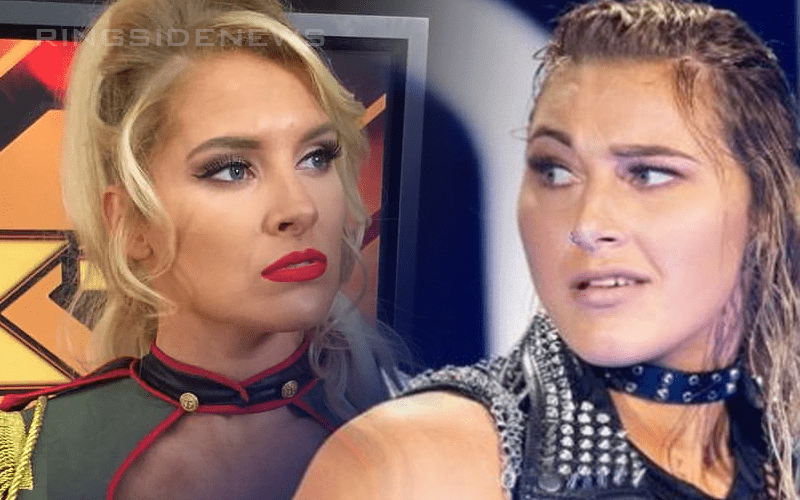 Lacey Evans Threatens To Bend Rhea Ripley Over Her Knee During Final NXT Tour