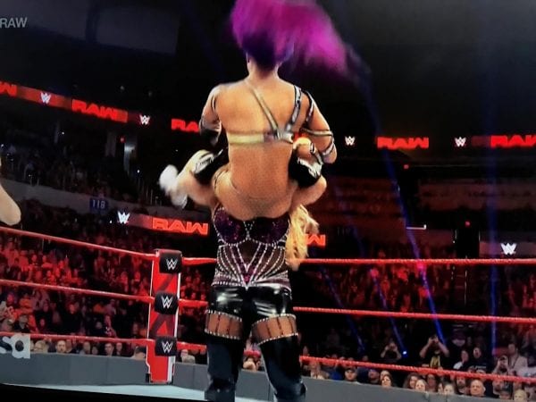 Several Photos Sasha Banks' Wardrobe Malfunction on WWE RAW - Page 2 of 2