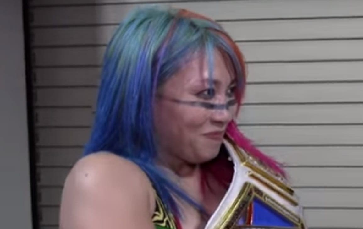 Asuka Can't Contain Her Happiness After WWE Royal Rumble Victory