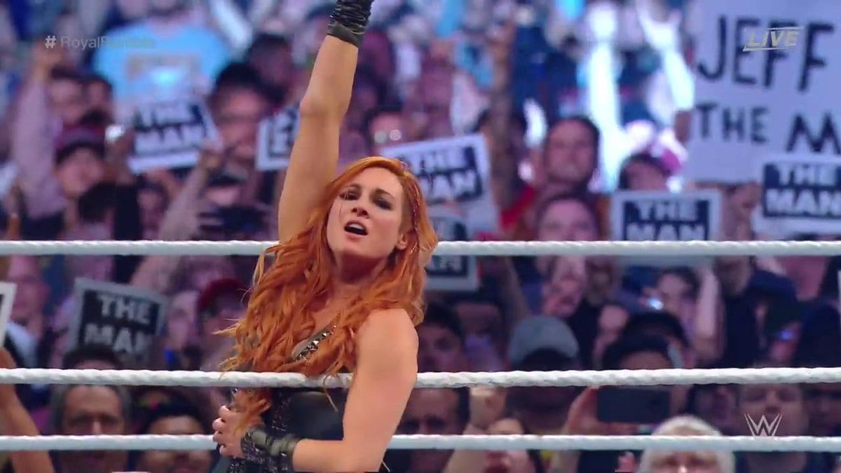 Becky Lynch Surprise Royal Rumble Entry Results In WWE WrestleMania