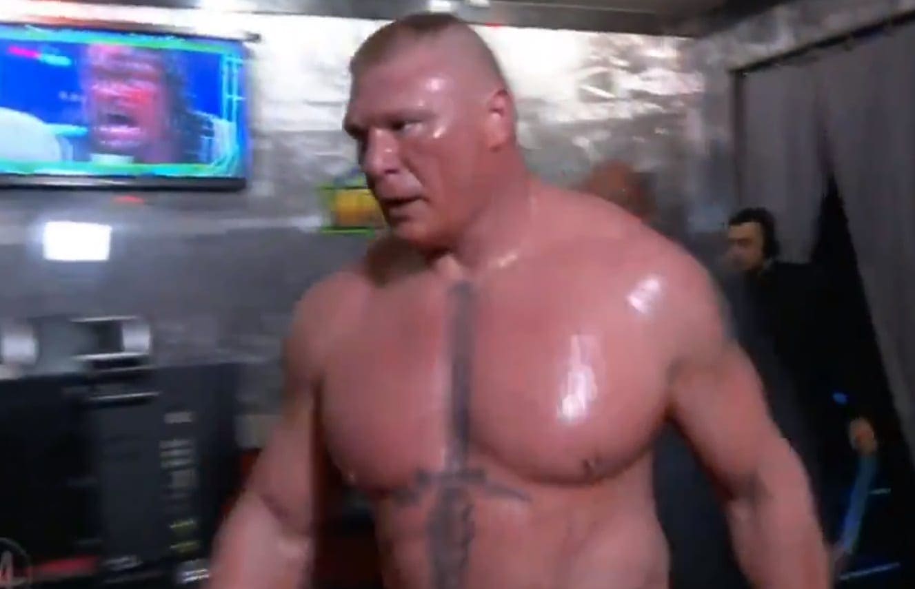Brock Lesnar Possibly Punished For Throwing Universal Title At Vince McMahon