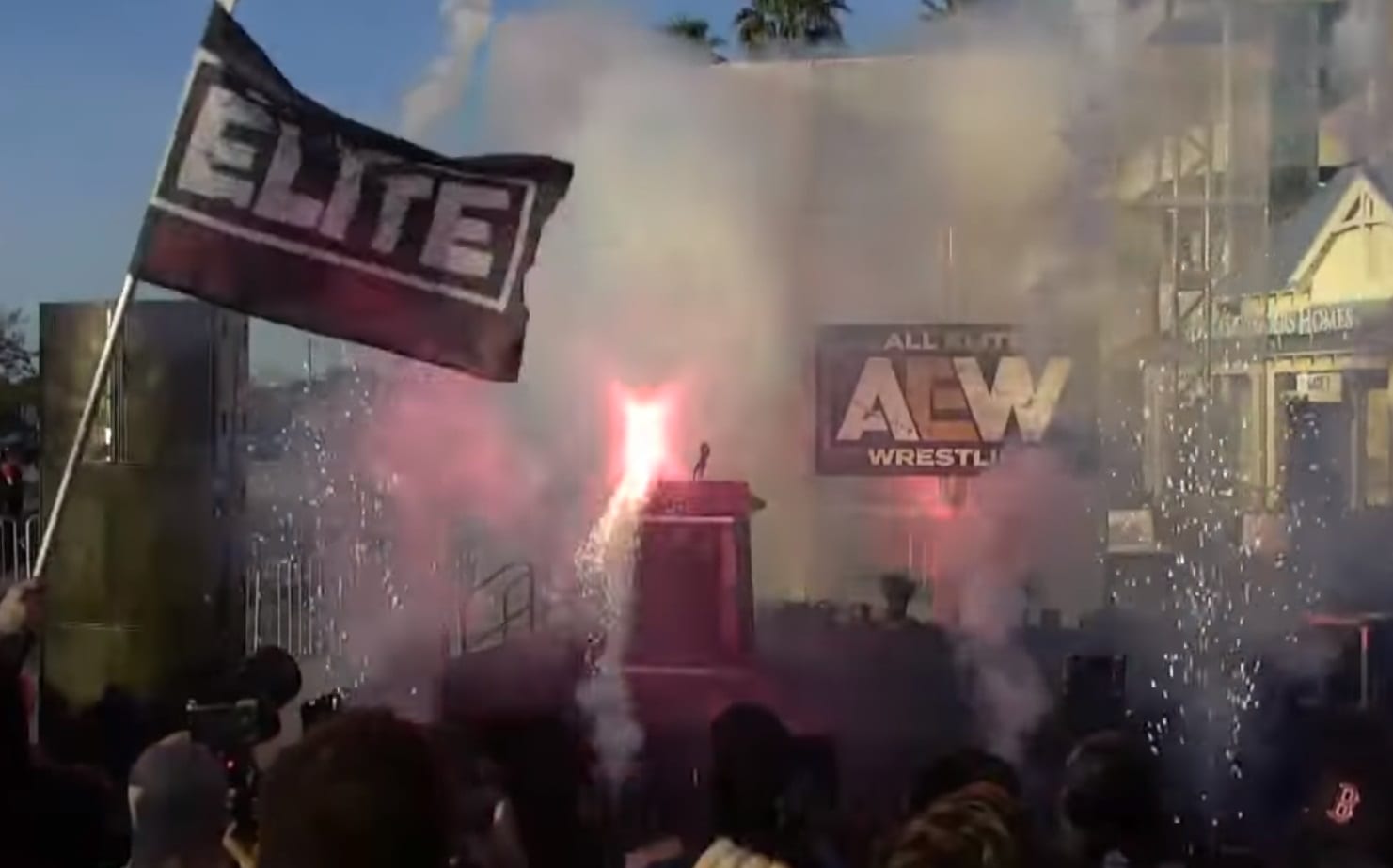 HBO Series Filmed At All Elite Wrestling Jacksonville Rally
