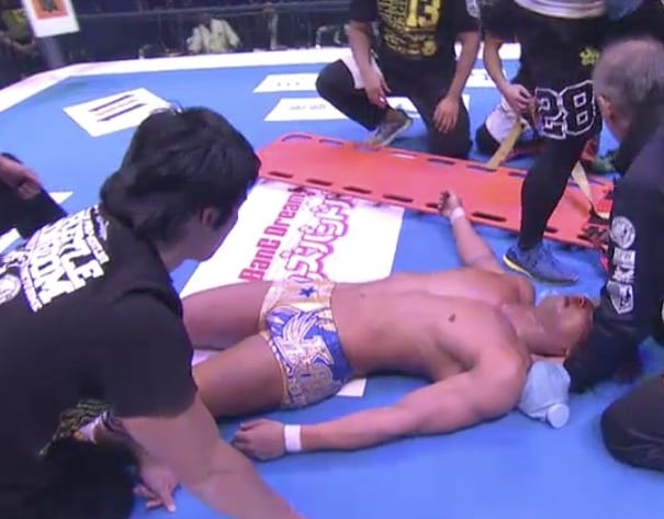 Injury Angle At New Japan’s Wrestle Kingdom 13 Reportedly Worked