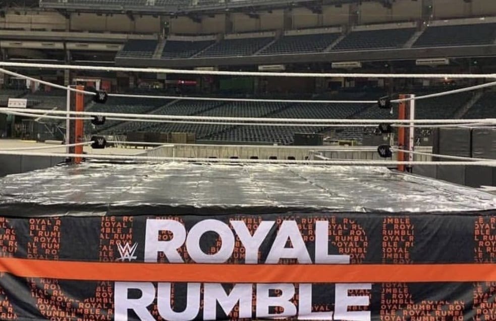 First Look At Chase Field's WWE Royal Rumble Setup