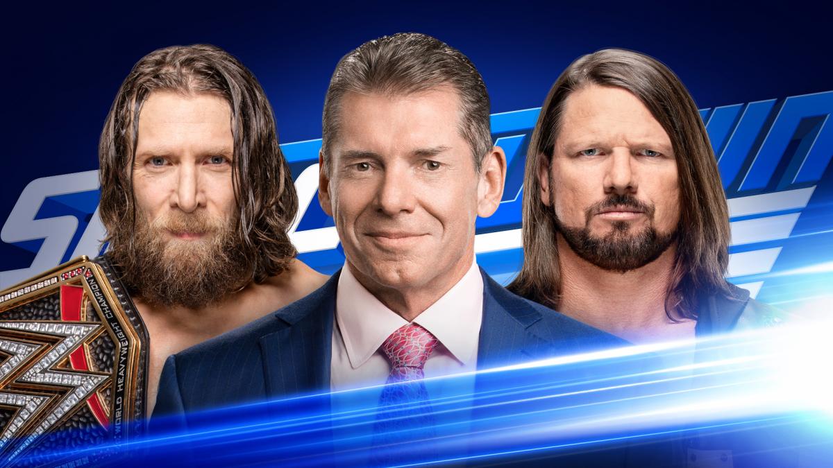 Vince McMahon Moderating Daniel Bryan & AJ Styles Segment On WWE SmackDown Live