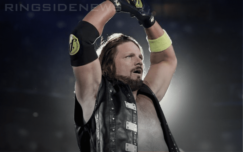 AJ Styles’ Current WWE Contract Status