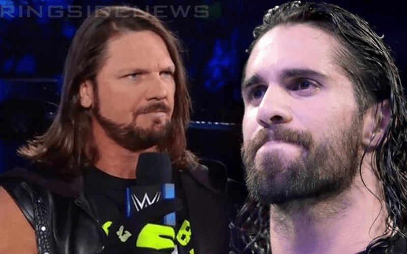 AJ Styles Defends Seth Rollins Lashing Back At Fans Over WWE Hate
