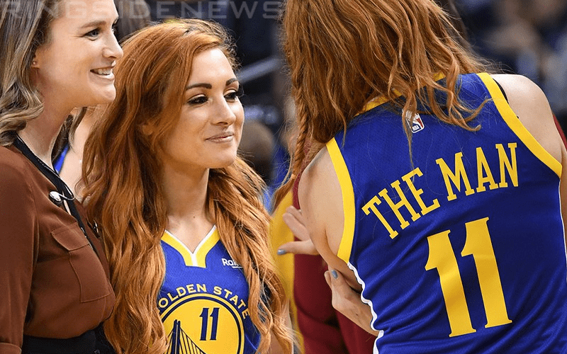 Becky Lynch Shows Up At NBA Game To Call Out Ronda Rousey