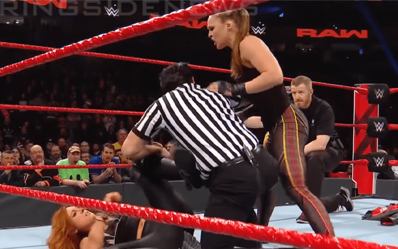 Ronda Rousey Was Given One Rule Before Becky Lynch Beatdown On WWE RAW