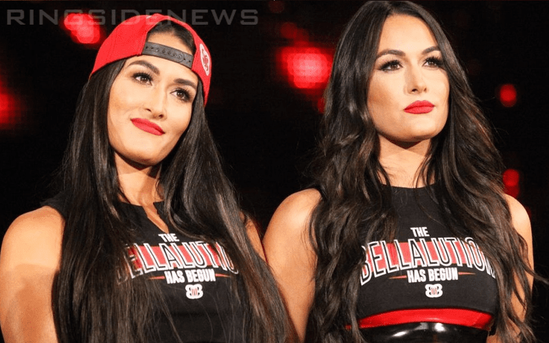 Why The Bella Twins Were Backstage At WWE RAW