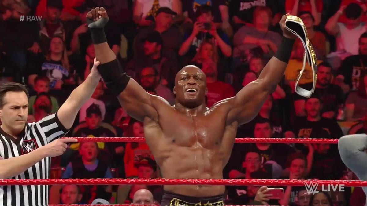 Bobby Lashley Wins Intercontinental Title On WWE RAW