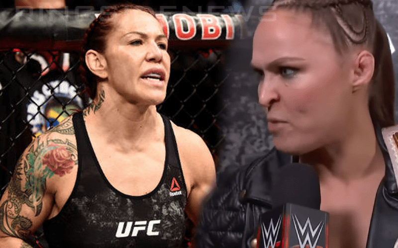 Cris Cyborg Trolls Ronda Rousey By Teasing Match In WWE