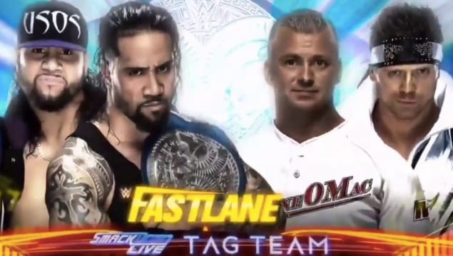 Betting Odds For The Usos & The Miz & Shane McMahon At WWE Fastlane Revealed
