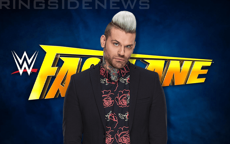Corey Graves Gets Very Emotional About WWE Fastlane