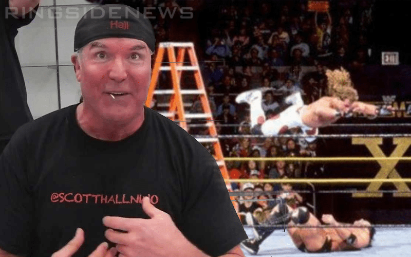 Scott Hall Has Excellent Response For Fan Calling His WrestleMania Ladder Match Overrated