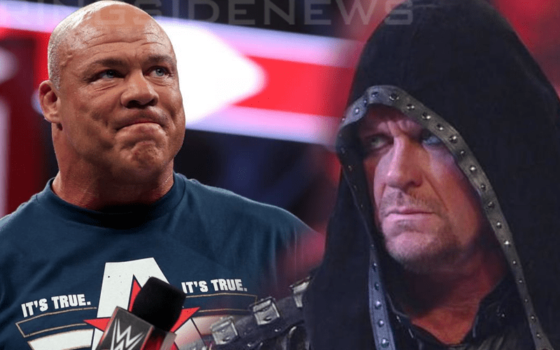 Kurt Angle Admits He & The Undertaker Messed Up Important Spot During Match