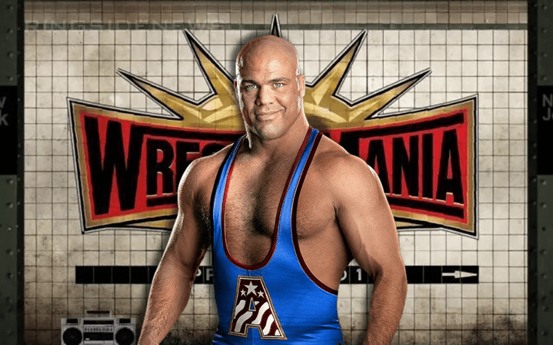 Kurt Angle Was Hoping For More Of A High-Profile Wrestlemania Opponent