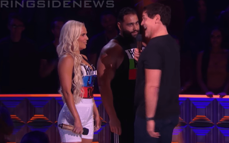 Watch Mark Cuban Call Lana A Mail Order Bride On ‘Drop The Mic’