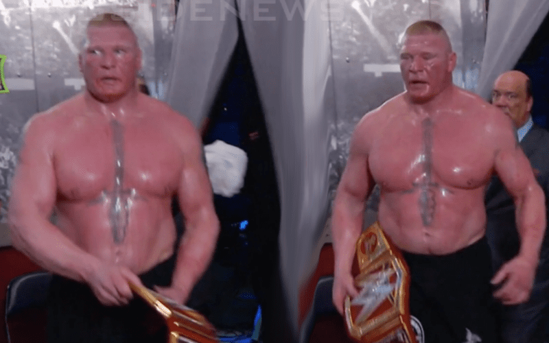 Why Brock Lesnar Threw The Universal Title At Vince McMahon After WWE WrestleMania