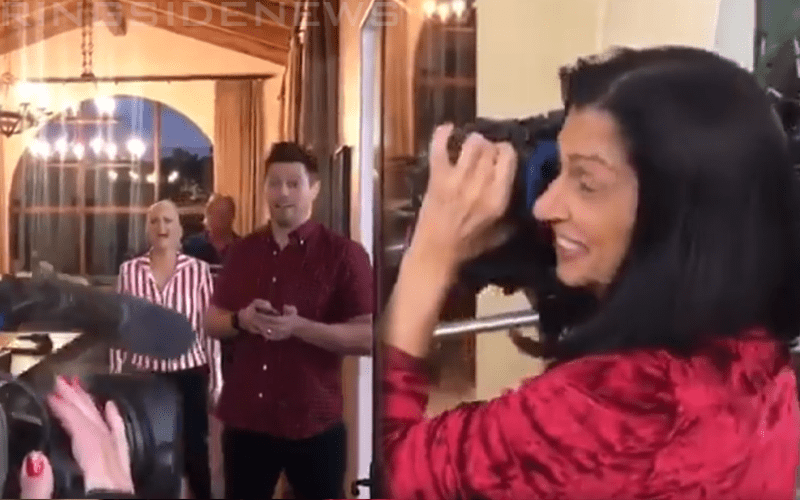 The Miz Reacts To His Mother-In-Law Hijacking Expensive ‘Miz & Mrs’ Camera