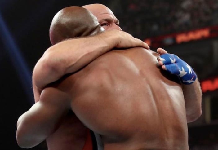 Apollo Thanks Kurt Angle After Match On WWE RAW Last Night