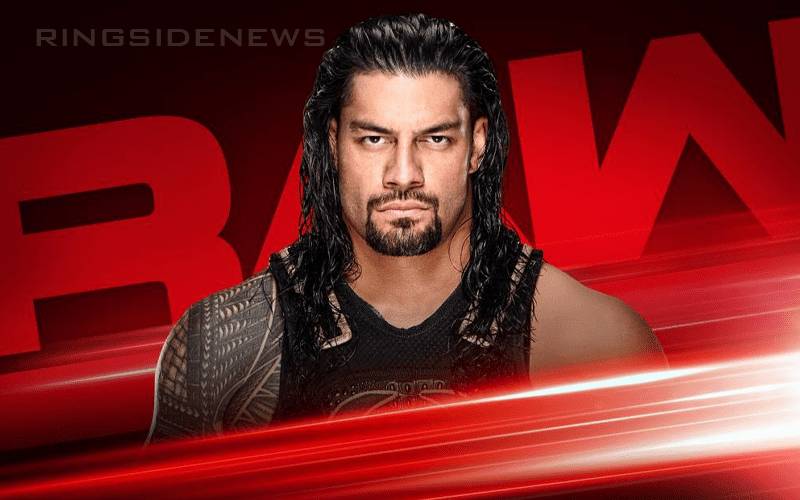 Roman Reigns Is Back On Official WWE Raw Graphic — But He’s Not Out In Front