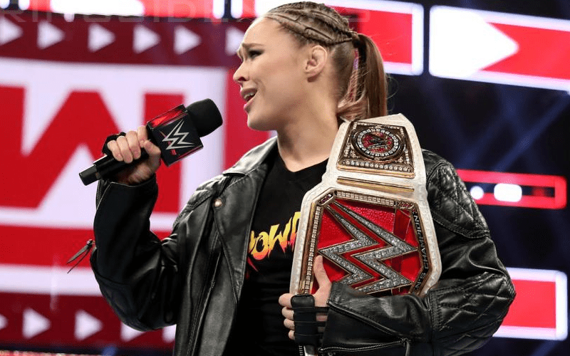 Ronda Rousey Says Anyone Who Believes In ‘This Whole Charade’ Is A Joke