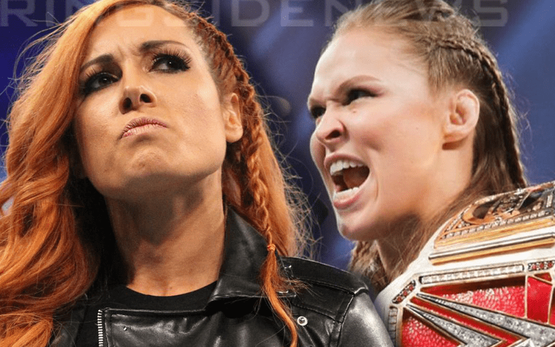 WWE Considered Recent Ronda Rousey & Becky Lynch NSFW Online Exchange ‘A Big Success’