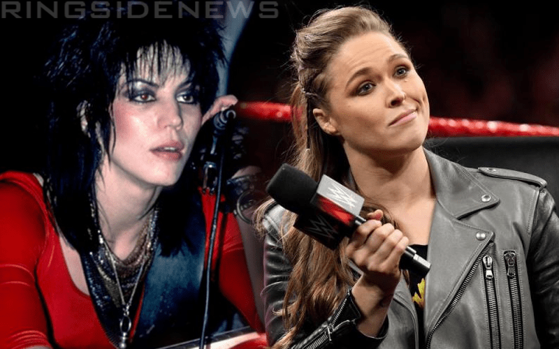 Ronda Rousey Reacts To Joan Jett WWE WrestleMania Announcement