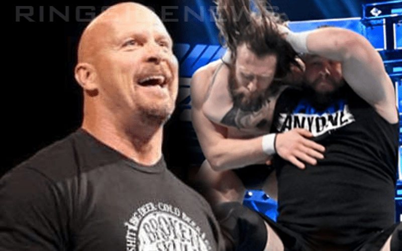 Steve Austin Gives Kevin Owens A Pointer On Using The Stunner With Hilarious Video