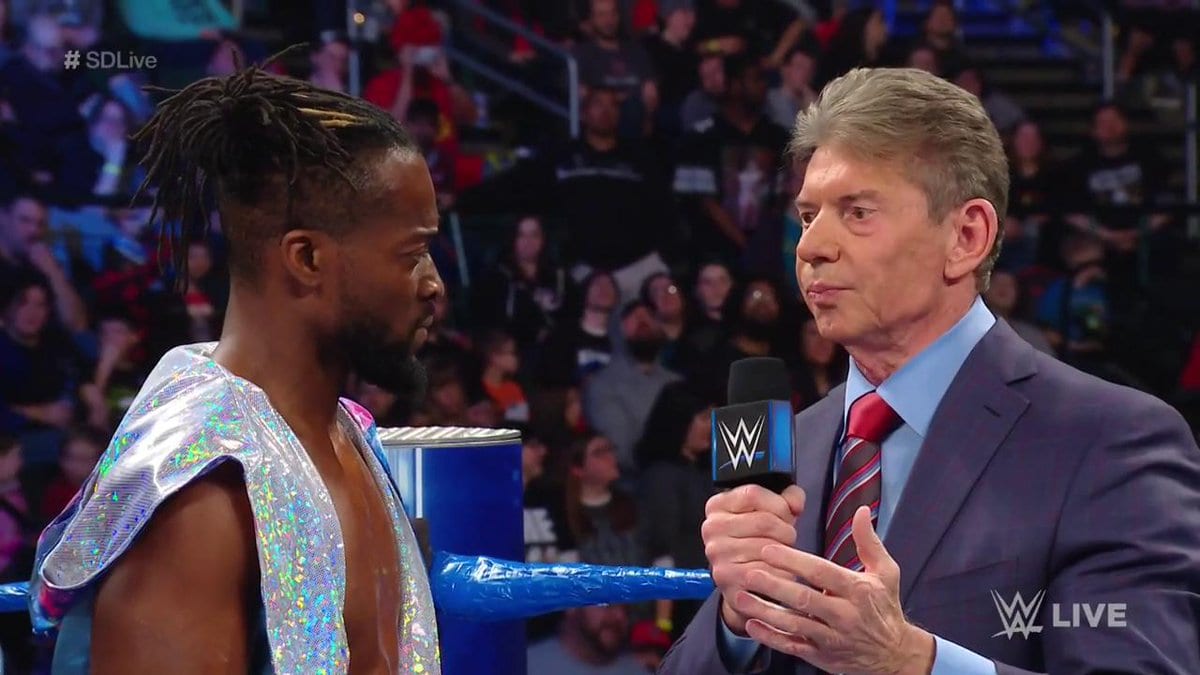 Vince McMahon Gives Kofi Kingston WrestleMania WWE Title Opportunity — Gauntlet Match Set For Next Week