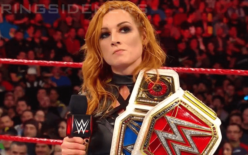 Becky Lynch's Next Opponent Set For RAW Women's Title