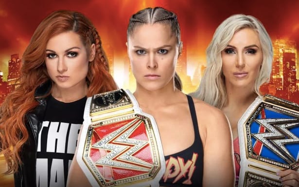 Betting Odds For Ronda Rousey vs Becky Lynch vs Charlotte Flair At WrestleMania Revealed