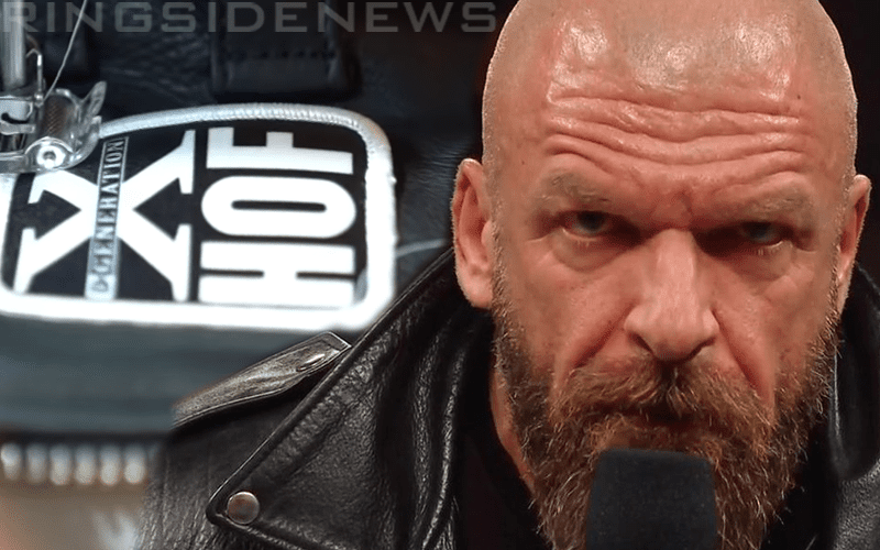 Triple H Adds New Patch To His Vest For WrestleMania