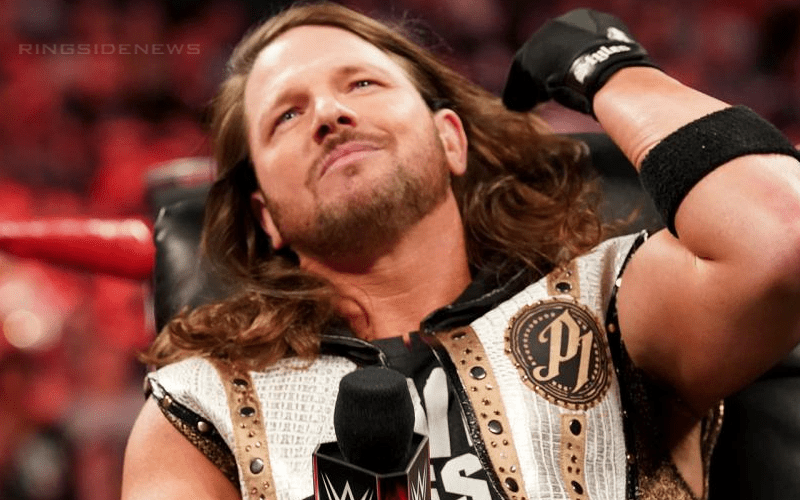 AJ Styles Explains Why He Signed New WWE Contract