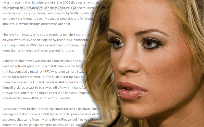 Ashley Massaro’s Email Asking For Help Shows Attorney Didn’t ‘Poach’ Her